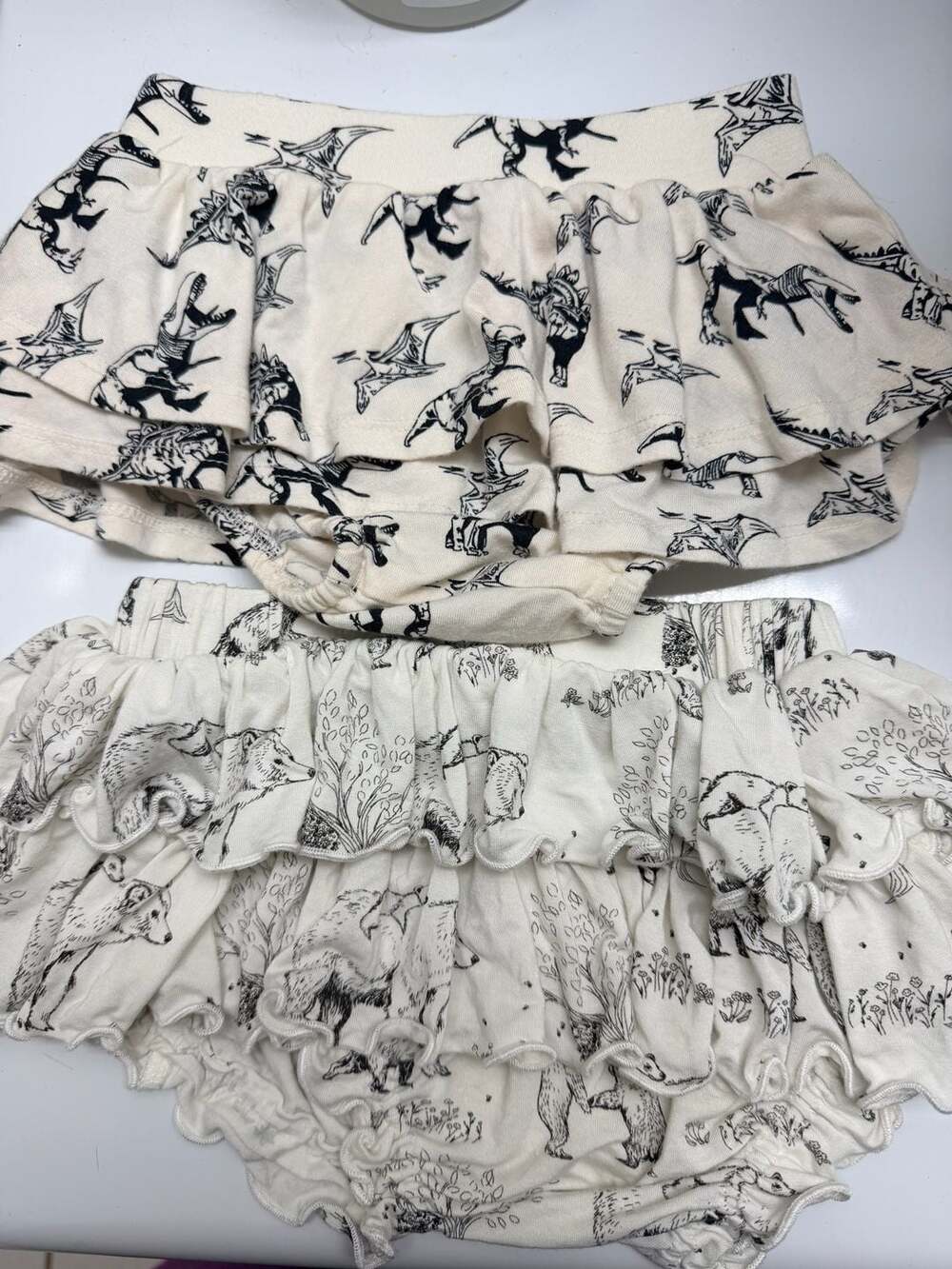 Kate Quinn Ruffle Bloomers Bundle - Dinosaur and Polar Bear 2t & 18/24